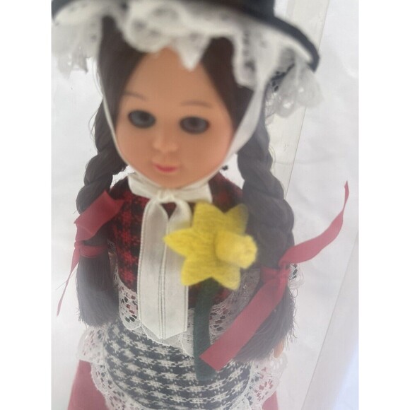 Vintage Welsh Doll Souvenir in traditional costume 8” From Wales Nerys RARE - Picture 4 of 12
